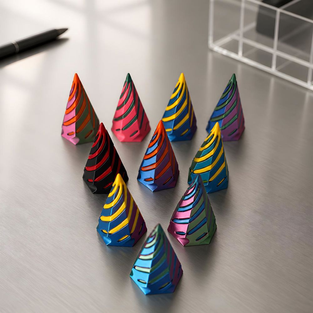 Set of10 Magical Spiral Cone _thumbnail_1