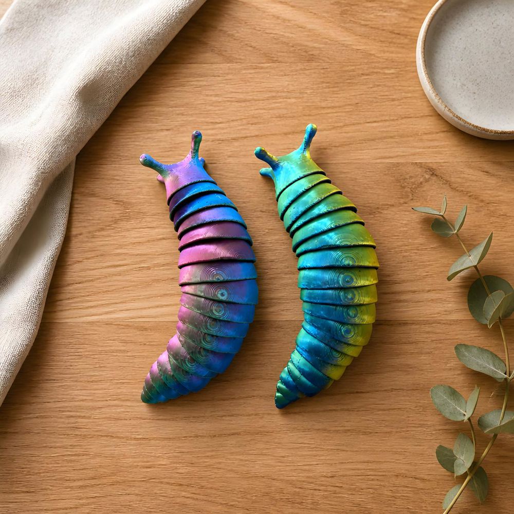 Flexi Slug Fidget Toy (set of 2)
